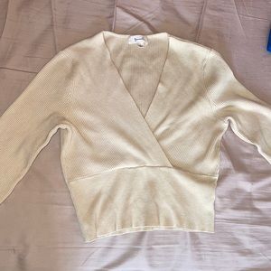 Long Sleeve Cropped Shirt